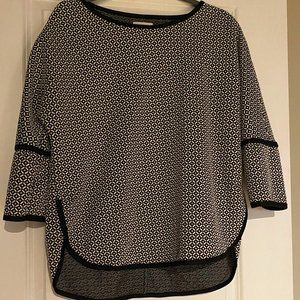 BCBG Max Studio Geometric Top